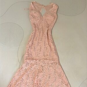 Morgan & Co. Women's Light Pink Dress